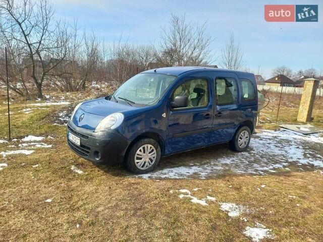 Синий Рено Кенгу, объемом двигателя 1.5 л и пробегом 269 тыс. км за 6450 $, фото 1 на Automoto.ua