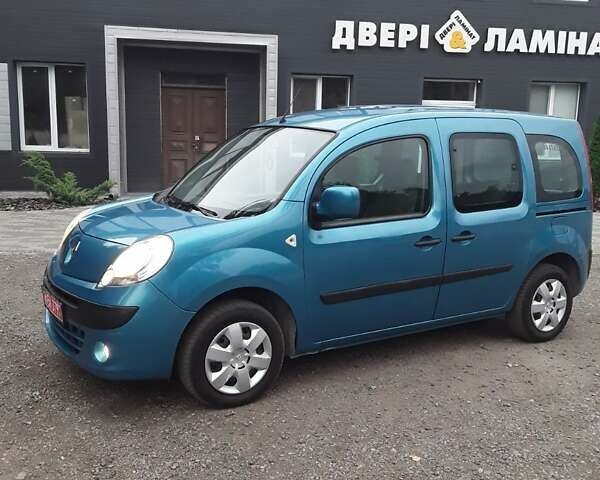 Синий Рено Кенгу, объемом двигателя 1.6 л и пробегом 220 тыс. км за 7100 $, фото 1 на Automoto.ua