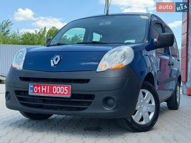 Синий Рено Кенгу, объемом двигателя 1.6 л и пробегом 222 тыс. км за 6999 $, фото 1 на Automoto.ua
