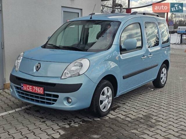Синий Рено Кенгу, объемом двигателя 1.6 л и пробегом 177 тыс. км за 7900 $, фото 1 на Automoto.ua
