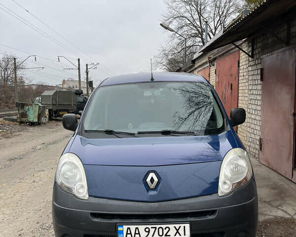 Синий Рено Кенгу, объемом двигателя 1.5 л и пробегом 352 тыс. км за 7100 $, фото 1 на Automoto.ua