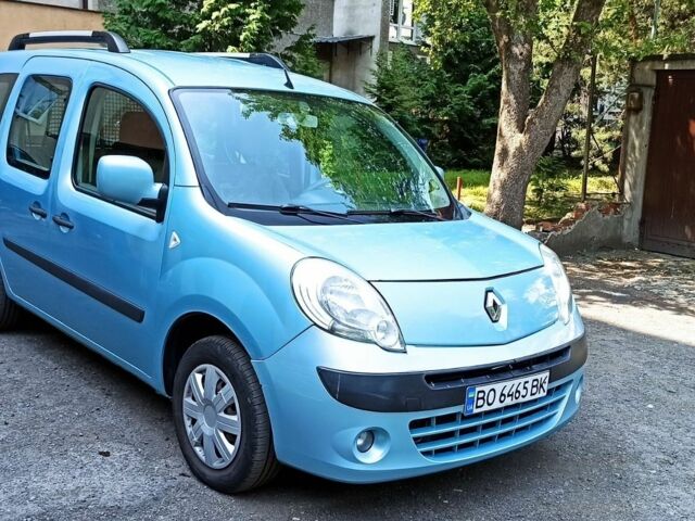 Синий Рено Кенгу, объемом двигателя 1.5 л и пробегом 249 тыс. км за 7600 $, фото 1 на Automoto.ua