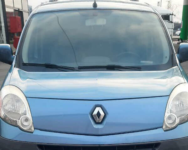 Синий Рено Кенгу, объемом двигателя 1.5 л и пробегом 400 тыс. км за 7800 $, фото 1 на Automoto.ua