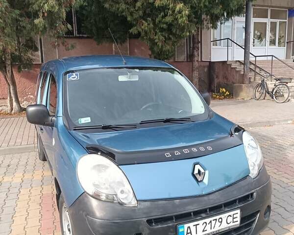 Синий Рено Кенгу, объемом двигателя 1.46 л и пробегом 158 тыс. км за 9400 $, фото 1 на Automoto.ua