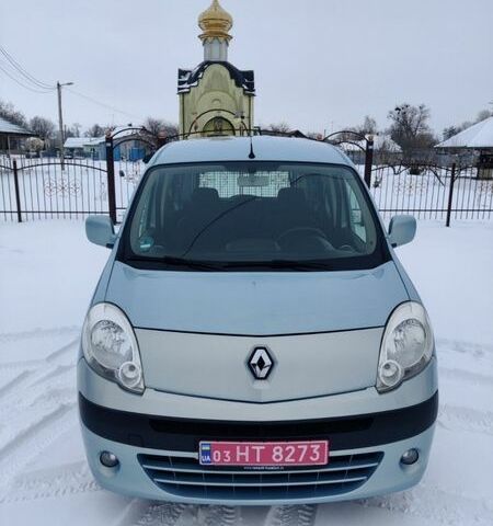 Синий Рено Кенгу, объемом двигателя 1.6 л и пробегом 168 тыс. км за 8300 $, фото 1 на Automoto.ua