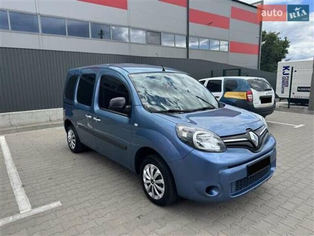 Синий Рено Кенгу, объемом двигателя 1.5 л и пробегом 331 тыс. км за 9400 $, фото 1 на Automoto.ua