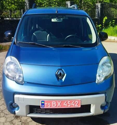 Синий Рено Кенгу, объемом двигателя 1.5 л и пробегом 269 тыс. км за 8500 $, фото 1 на Automoto.ua