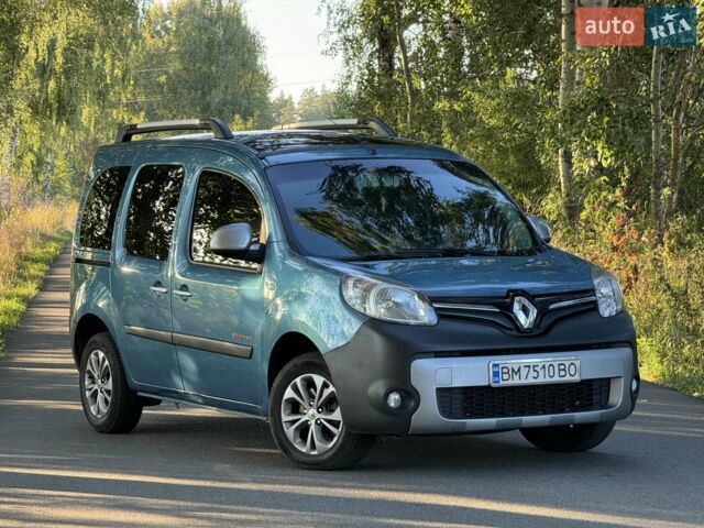 Синий Рено Кенгу, объемом двигателя 1.5 л и пробегом 352 тыс. км за 9000 $, фото 1 на Automoto.ua