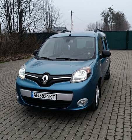 Синий Рено Кенгу, объемом двигателя 1.46 л и пробегом 265 тыс. км за 10700 $, фото 1 на Automoto.ua