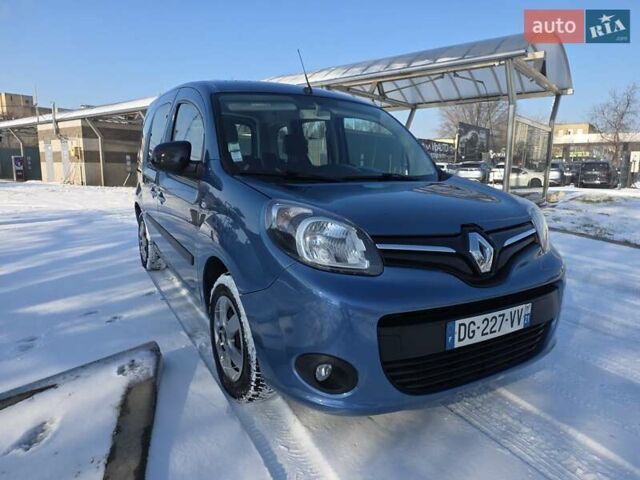 Синий Рено Кенгу, объемом двигателя 1.5 л и пробегом 171 тыс. км за 10900 $, фото 1 на Automoto.ua