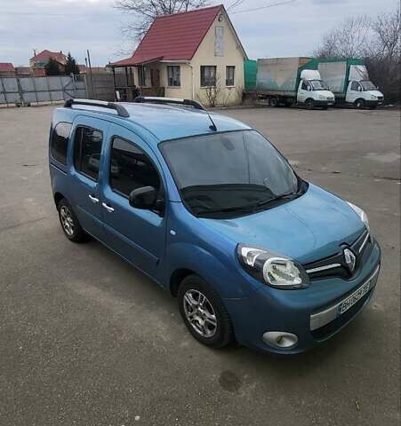 Синий Рено Кенгу, объемом двигателя 1.5 л и пробегом 220 тыс. км за 12100 $, фото 1 на Automoto.ua