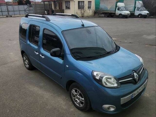 Синий Рено Кенгу, объемом двигателя 1.5 л и пробегом 220 тыс. км за 12100 $, фото 1 на Automoto.ua