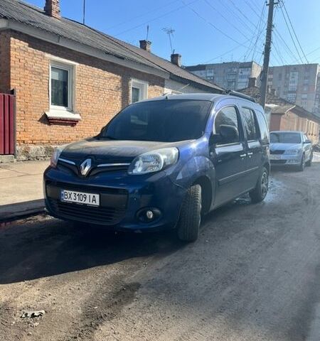 Синий Рено Кенгу, объемом двигателя 1.46 л и пробегом 243 тыс. км за 10899 $, фото 1 на Automoto.ua
