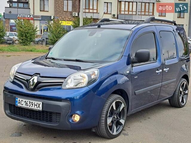 Синий Рено Кенгу, объемом двигателя 1.5 л и пробегом 190 тыс. км за 11400 $, фото 1 на Automoto.ua