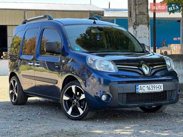 Синий Рено Кенгу, объемом двигателя 1.5 л и пробегом 190 тыс. км за 11400 $, фото 1 на Automoto.ua