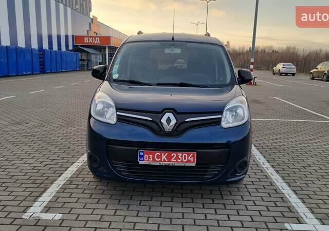 Синий Рено Кенгу, объемом двигателя 1.5 л и пробегом 130 тыс. км за 13700 $, фото 1 на Automoto.ua