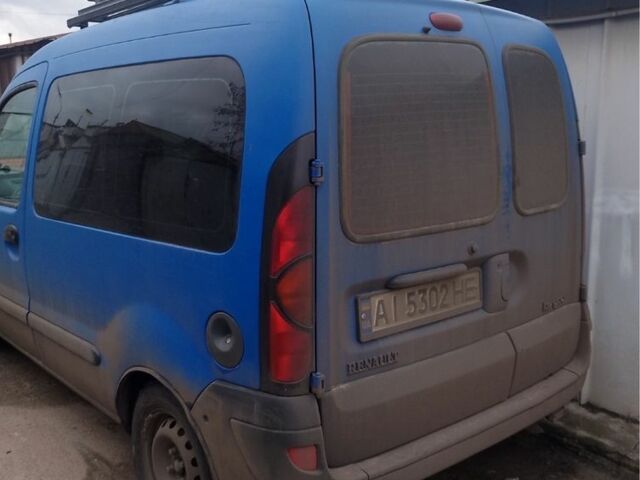 Синий Рено Кенгу, объемом двигателя 1.9 л и пробегом 218 тыс. км за 1750 $, фото 1 на Automoto.ua