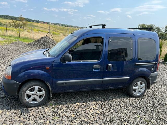 Синий Рено Кенгу, объемом двигателя 1.5 л и пробегом 290 тыс. км за 4400 $, фото 1 на Automoto.ua