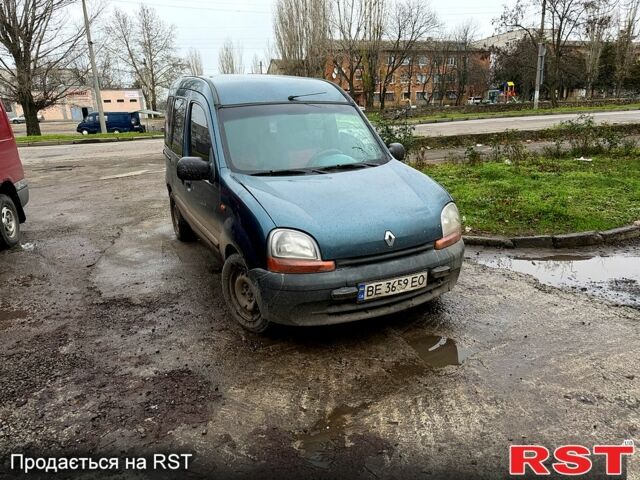 Зеленый Рено Кенгу, объемом двигателя 1.9 л и пробегом 214 тыс. км за 1500 $, фото 1 на Automoto.ua