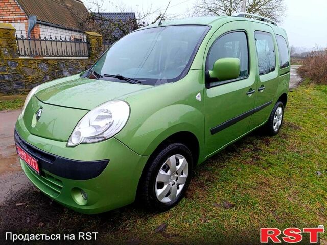 Зелений Рено Кєнгу, об'ємом двигуна 1.6 л та пробігом 224 тис. км за 6999 $, фото 1 на Automoto.ua