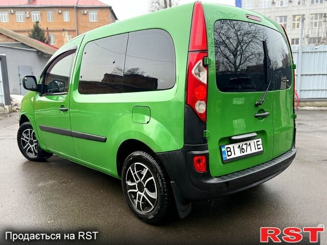 Зеленый Рено Кенгу, объемом двигателя 1.5 л и пробегом 30000 тыс. км за 5500 $, фото 1 на Automoto.ua