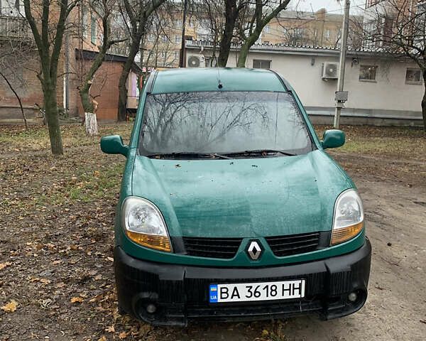 Зеленый Рено Кенгу, объемом двигателя 1.39 л и пробегом 320 тыс. км за 2300 $, фото 1 на Automoto.ua