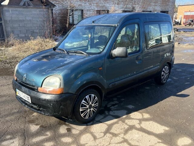 Зеленый Рено Кенгу, объемом двигателя 1.9 л и пробегом 470 тыс. км за 2200 $, фото 1 на Automoto.ua