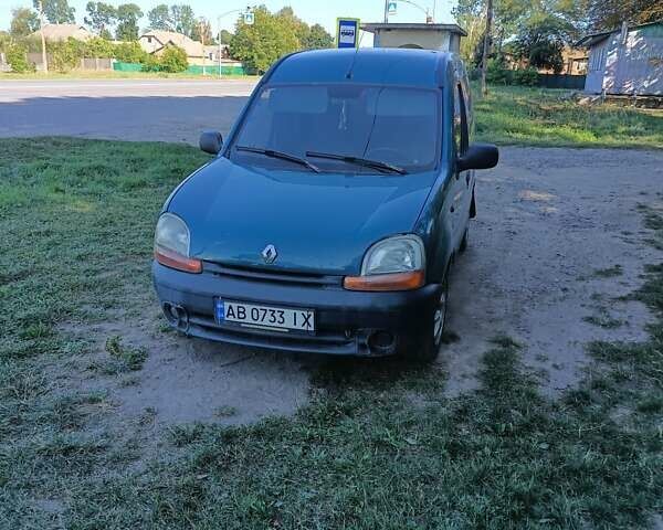 Зеленый Рено Кенгу, объемом двигателя 1.5 л и пробегом 290 тыс. км за 3600 $, фото 1 на Automoto.ua