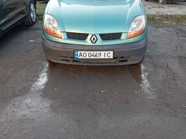 Зелений Рено Кєнгу, об'ємом двигуна 1.5 л та пробігом 400 тис. км за 3000 $, фото 1 на Automoto.ua