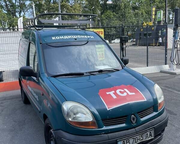 Зеленый Рено Кенгу, объемом двигателя 1.4 л и пробегом 300 тыс. км за 2500 $, фото 1 на Automoto.ua