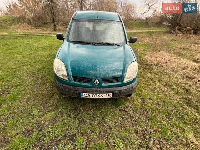 Зеленый Рено Кенгу, объемом двигателя 1.5 л и пробегом 312 тыс. км за 3500 $, фото 1 на Automoto.ua
