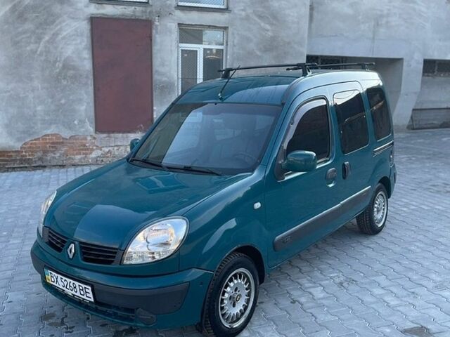 Зеленый Рено Кенгу, объемом двигателя 1.9 л и пробегом 255 тыс. км за 2950 $, фото 1 на Automoto.ua