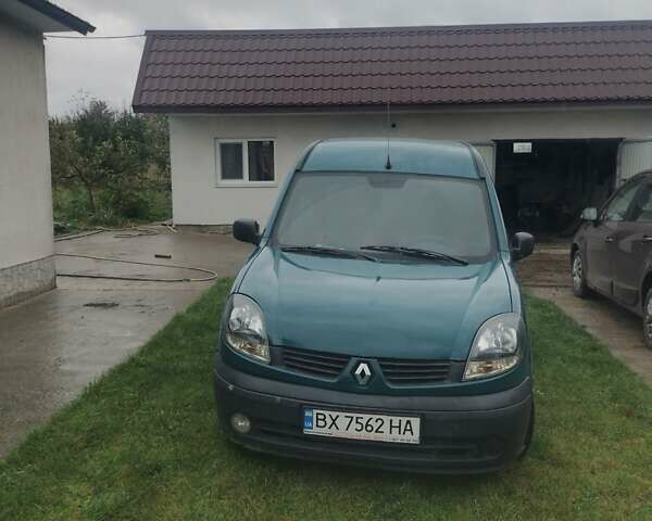 Зеленый Рено Кенгу, объемом двигателя 1.4 л и пробегом 274 тыс. км за 3750 $, фото 1 на Automoto.ua