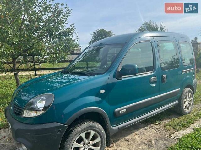 Зелений Рено Кєнгу, об'ємом двигуна 1.6 л та пробігом 319 тис. км за 5600 $, фото 1 на Automoto.ua