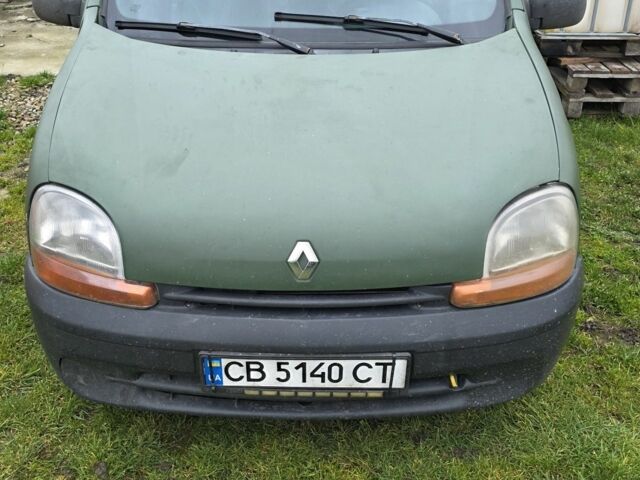 Зеленый Рено Кенгу, объемом двигателя 1.4 л и пробегом 284 тыс. км за 1650 $, фото 1 на Automoto.ua