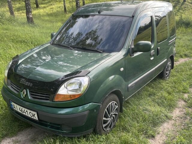 Зеленый Рено Кенгу, объемом двигателя 1.4 л и пробегом 200 тыс. км за 4700 $, фото 1 на Automoto.ua