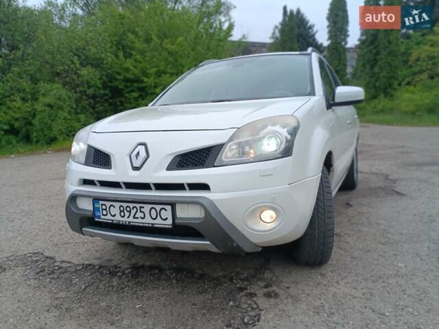 Белый Рено Колеос, объемом двигателя 2 л и пробегом 287 тыс. км за 9500 $, фото 1 на Automoto.ua