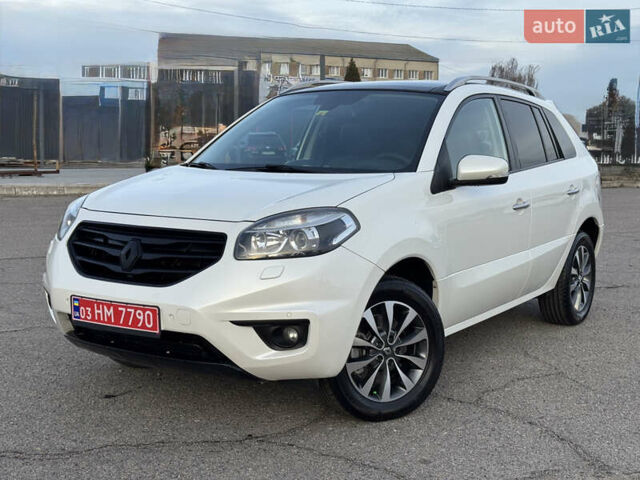 Белый Рено Колеос, объемом двигателя 2 л и пробегом 226 тыс. км за 12500 $, фото 1 на Automoto.ua
