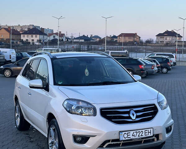 Белый Рено Колеос, объемом двигателя 2 л и пробегом 189 тыс. км за 11900 $, фото 1 на Automoto.ua