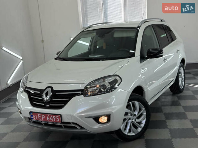 Белый Рено Колеос, объемом двигателя 2 л и пробегом 241 тыс. км за 13999 $, фото 1 на Automoto.ua