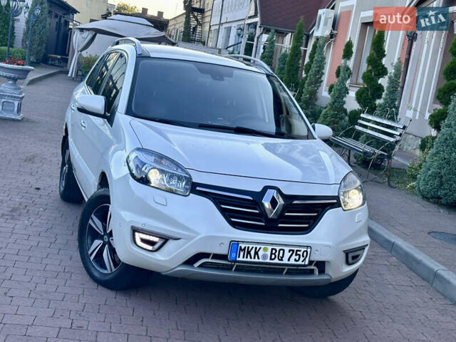Белый Рено Колеос, объемом двигателя 2 л и пробегом 181 тыс. км за 13950 $, фото 1 на Automoto.ua