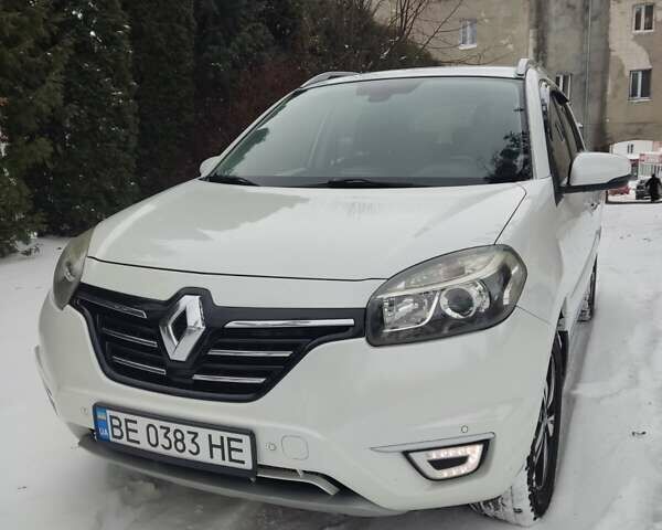 Белый Рено Колеос, объемом двигателя 2 л и пробегом 373 тыс. км за 14500 $, фото 1 на Automoto.ua