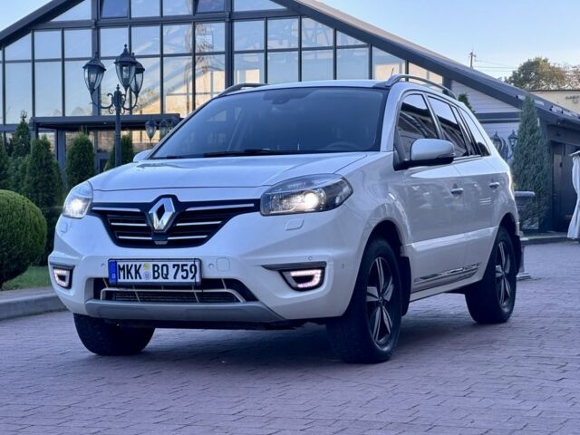 Білий Рено Колеос, об'ємом двигуна 2 л та пробігом 182 тис. км за 13350 $, фото 1 на Automoto.ua