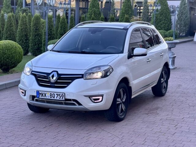 Белый Рено Колеос, объемом двигателя 2 л и пробегом 181 тыс. км за 13950 $, фото 1 на Automoto.ua