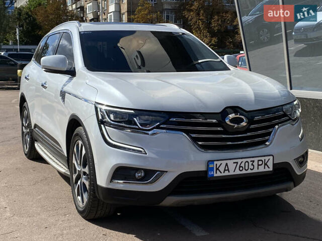 Белый Рено Колеос, объемом двигателя 2 л и пробегом 108 тыс. км за 19900 $, фото 1 на Automoto.ua