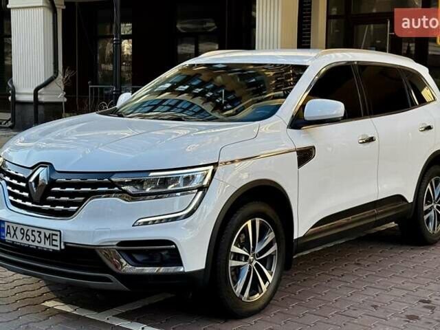 Белый Рено Колеос, объемом двигателя 2.49 л и пробегом 75 тыс. км за 21999 $, фото 1 на Automoto.ua