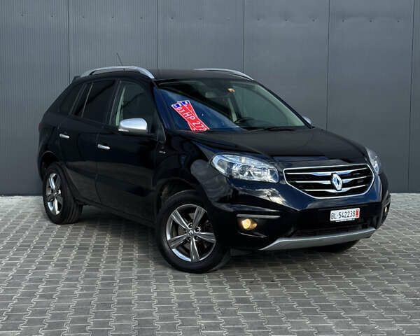 Черный Рено Колеос, объемом двигателя 2 л и пробегом 228 тыс. км за 12499 $, фото 1 на Automoto.ua