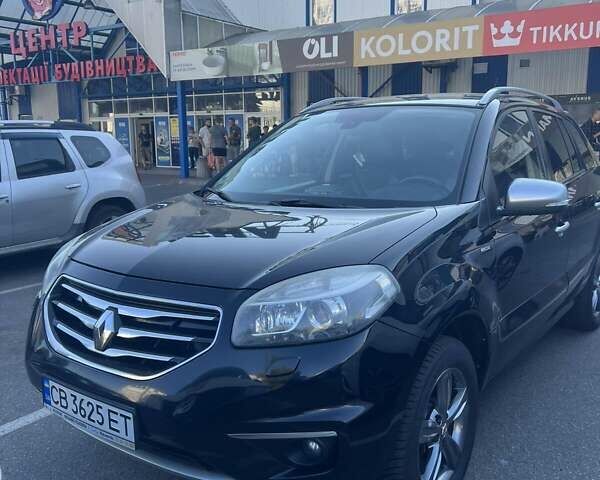 Черный Рено Колеос, объемом двигателя 2 л и пробегом 312 тыс. км за 10500 $, фото 1 на Automoto.ua