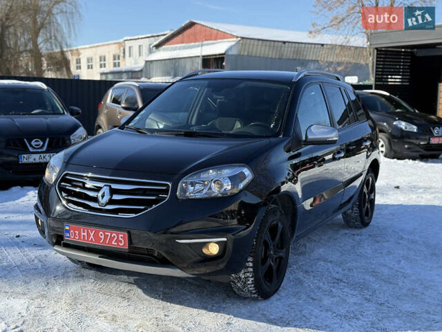 Черный Рено Колеос, объемом двигателя 2 л и пробегом 176 тыс. км за 12500 $, фото 1 на Automoto.ua