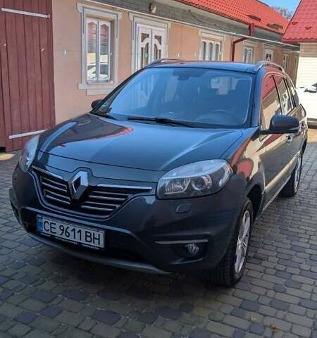 Чорний Рено Колеос, об'ємом двигуна 2 л та пробігом 133 тис. км за 14400 $, фото 1 на Automoto.ua